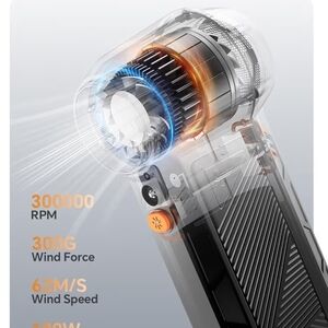 High-Performance Camera Cooling Fan - Black